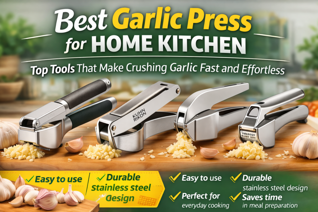 Best Garlic Press for Home
